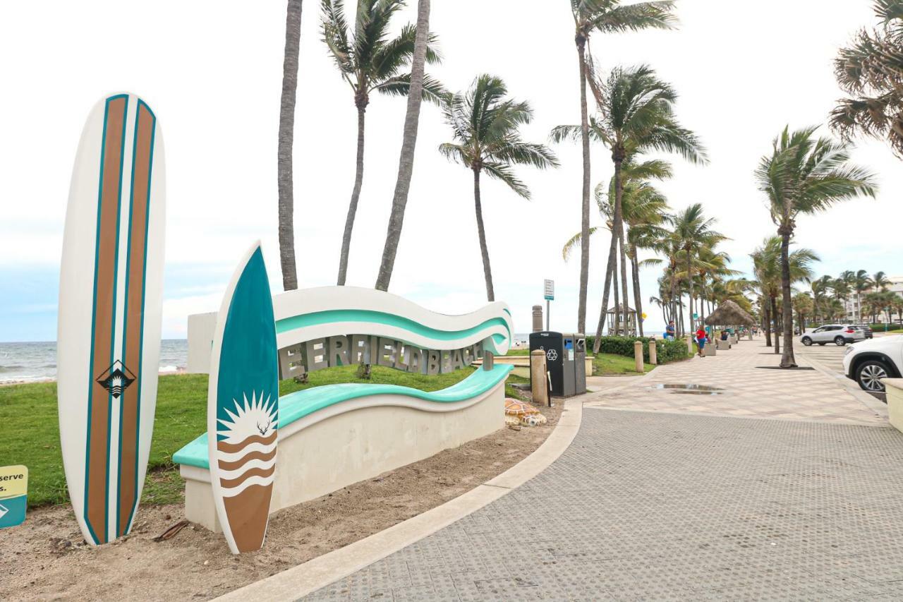 Atlantique Beach House Hotel Дирфилд Бич Экстерьер фото