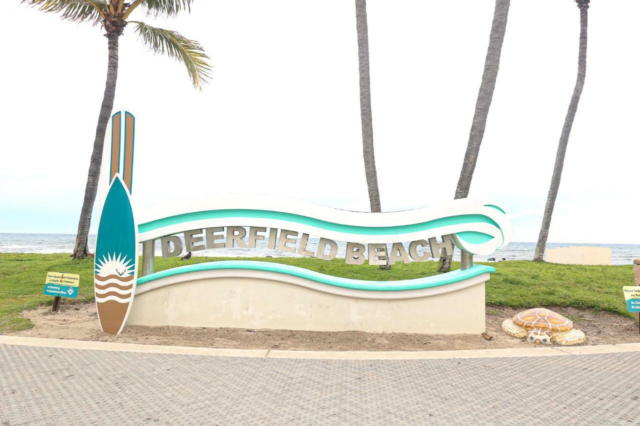 Atlantique Beach House Hotel Дирфилд Бич Экстерьер фото